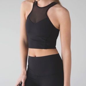 NEVER WORN Lululemon new racer front bra/crop top